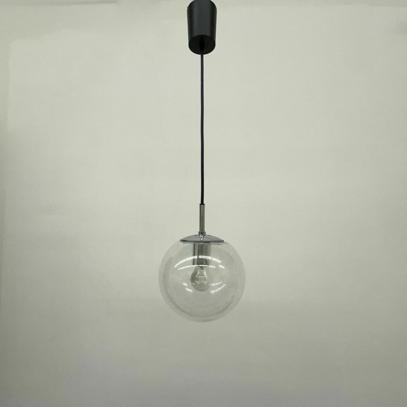 Glashütte Limburg Hanglamp, Jaren 1970 photo for sale