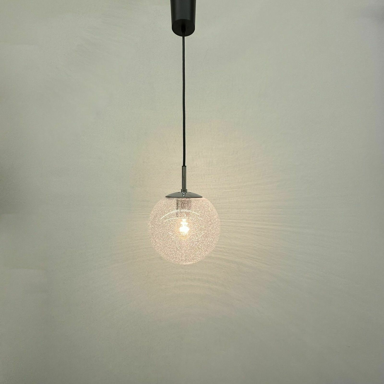 photo furniture Glashütte Limburg Hanglamp, Jaren 1970