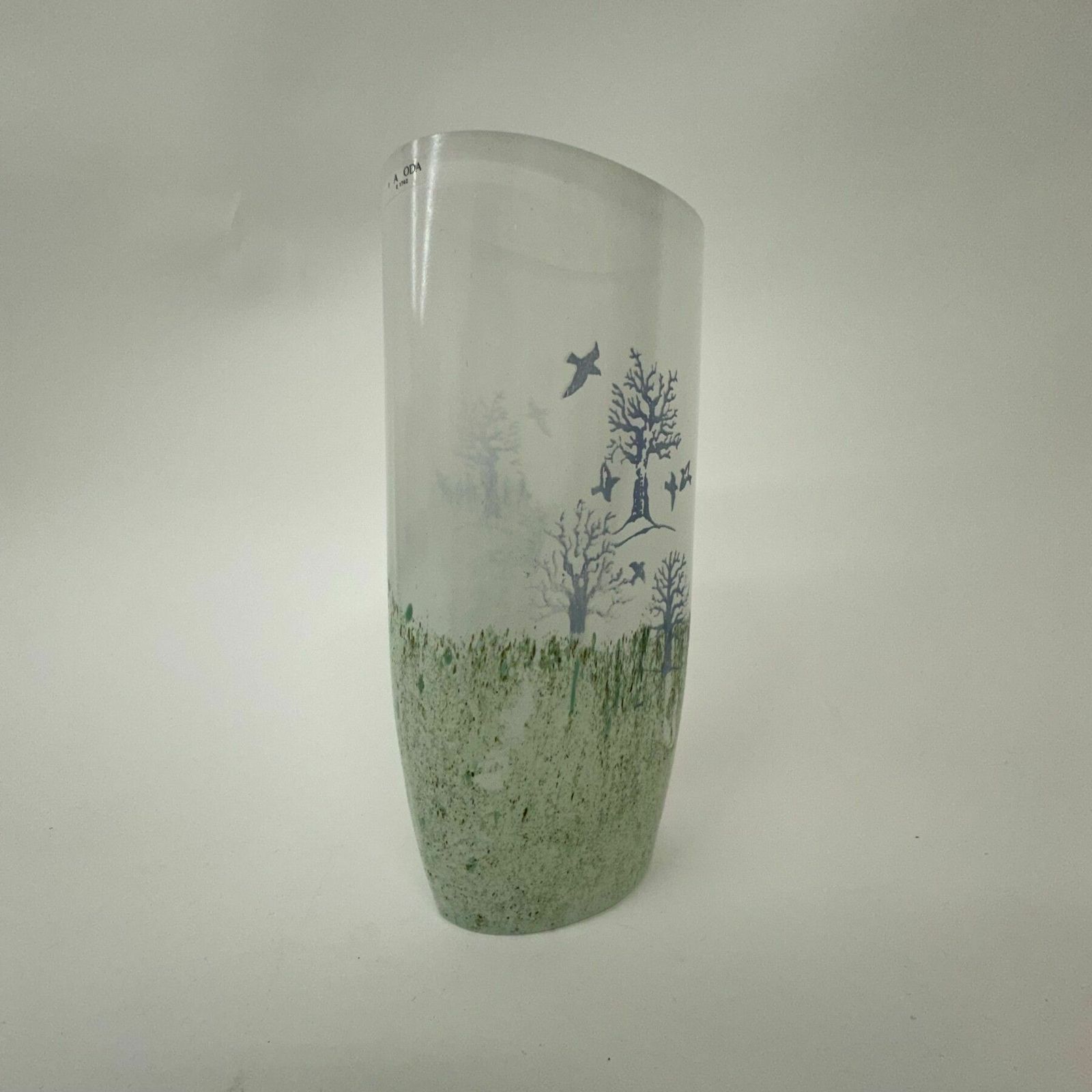 Kjell Engman For Kosta Boda Vase ‘Oktober’ , 1990’s photo for sale