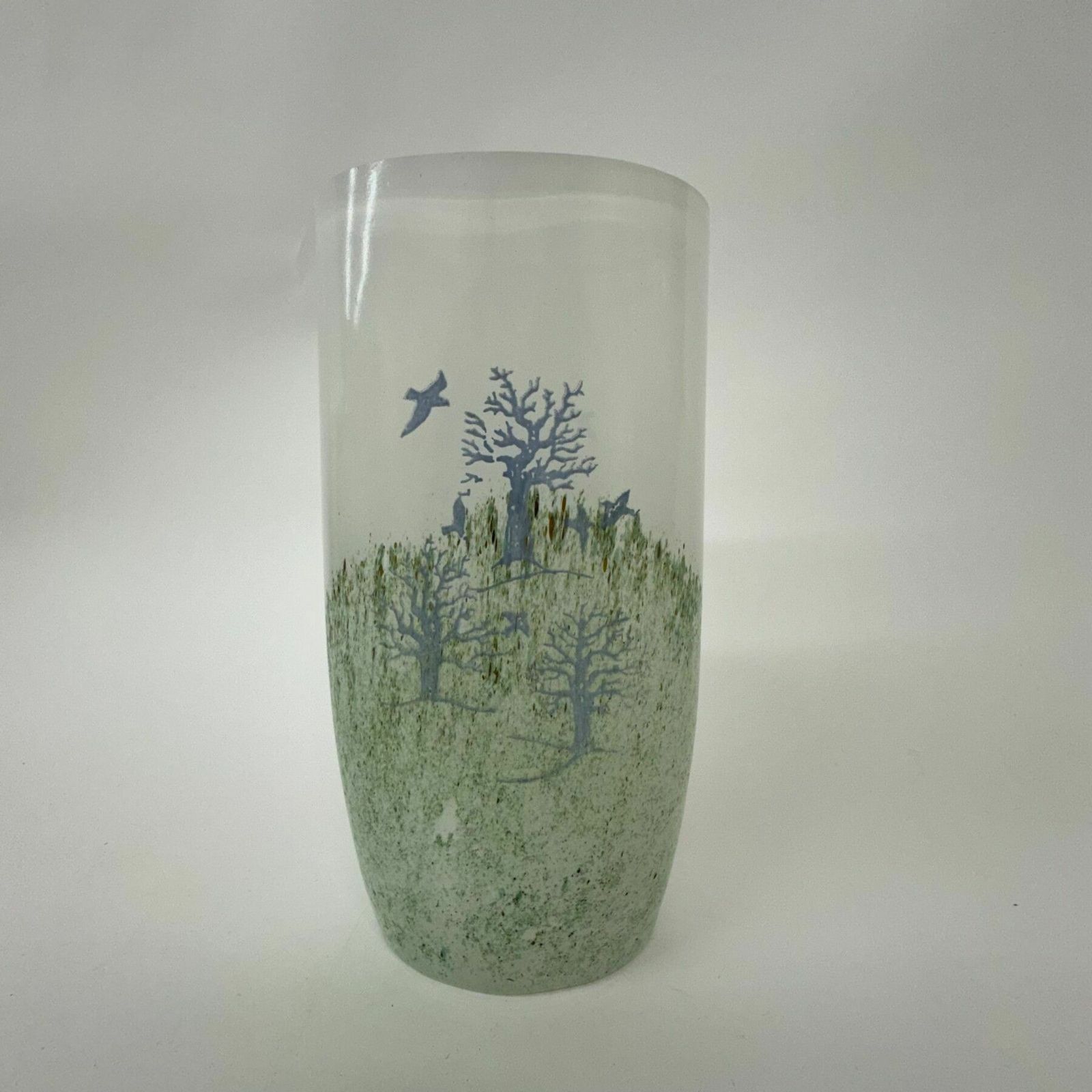 Kjell Engman For Kosta Boda Vase ‘Oktober’ , 1990’s photo vinterior