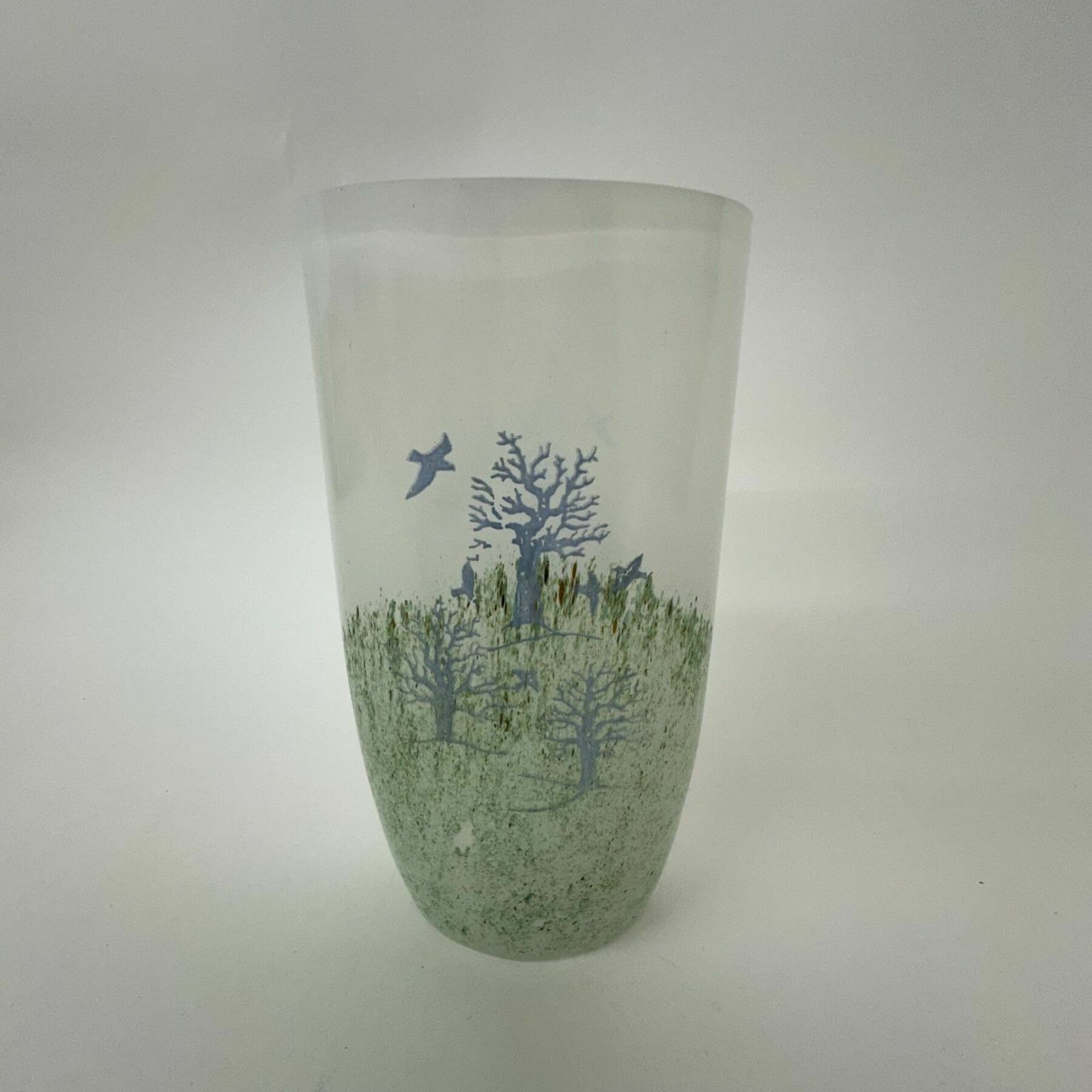 Kjell Engman For Kosta Boda Vase ‘Oktober’ , 1990’s photo buy