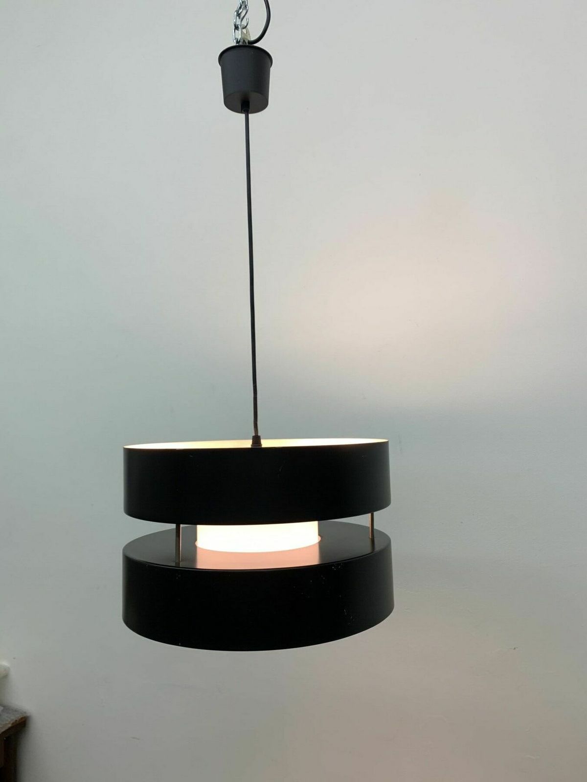 Zeldzame Hagoort 259 Minimalistische Design Hanglamp, Ca. Jaren 1960 photo for sale