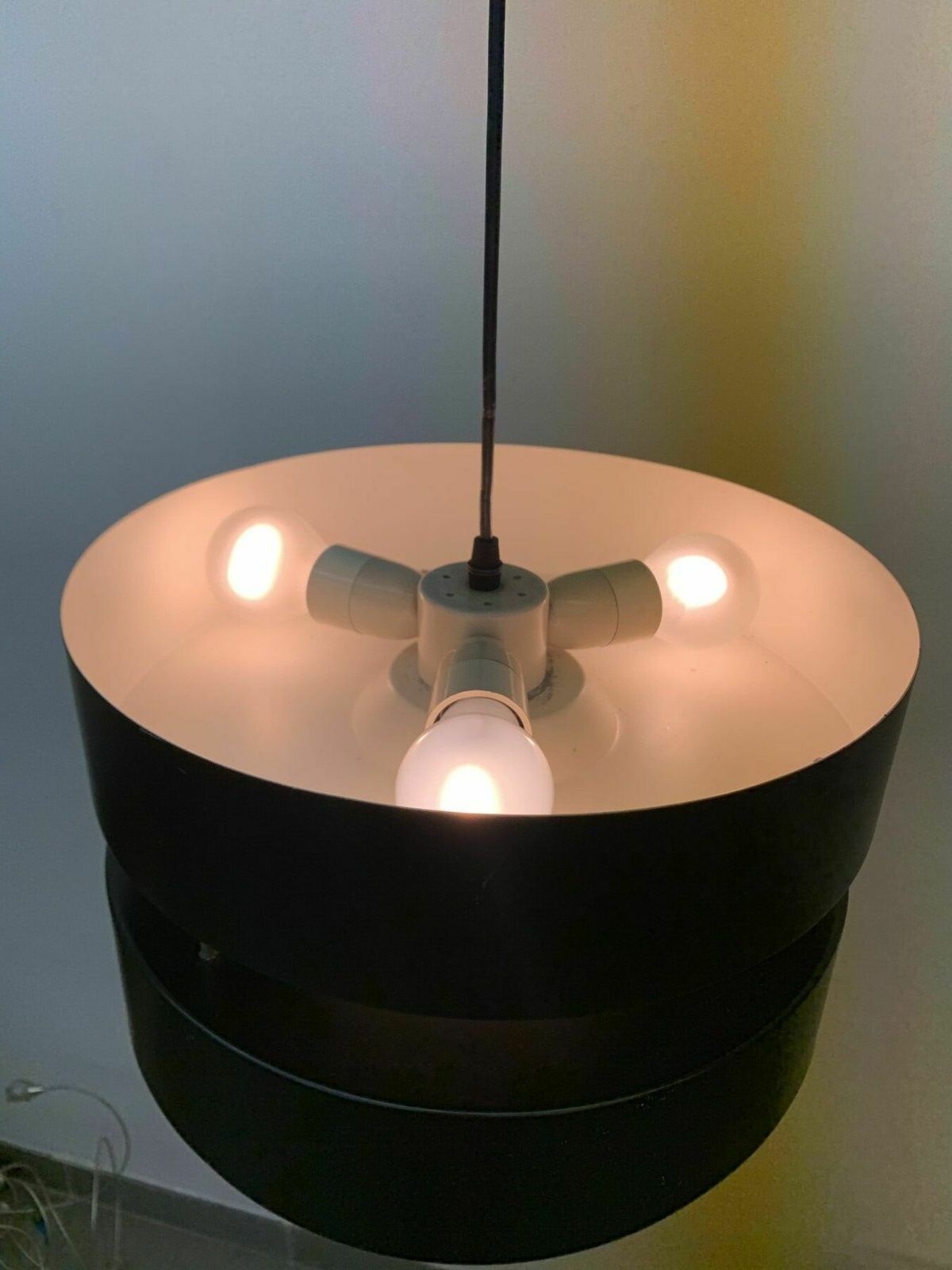 504.0 Zeldzame Hagoort 259 Minimalistische Design Hanglamp, Ca. Jaren 1960 photo