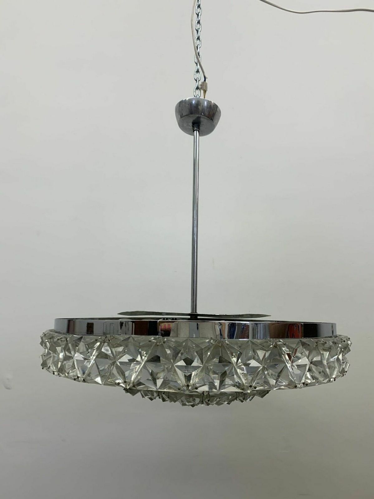 Zeldzame Kinkeldey Kristallen Hanglamp, Ca. Jaren 1970 photo furniture