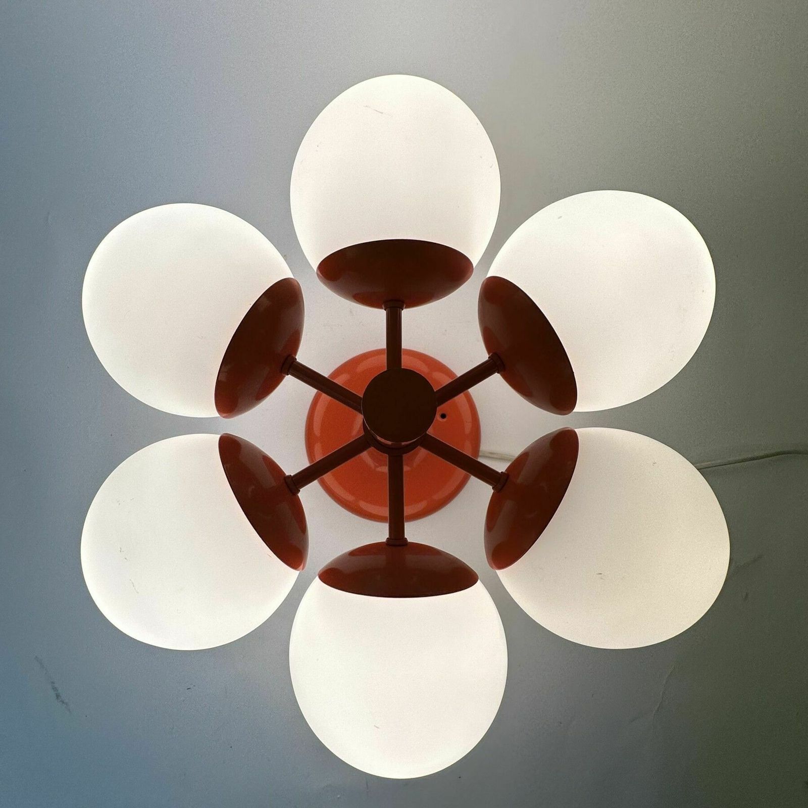 Mid Century Design Kaiser Leuchten Plafondlamp, Jaren 1960, Duitsland photo furniture