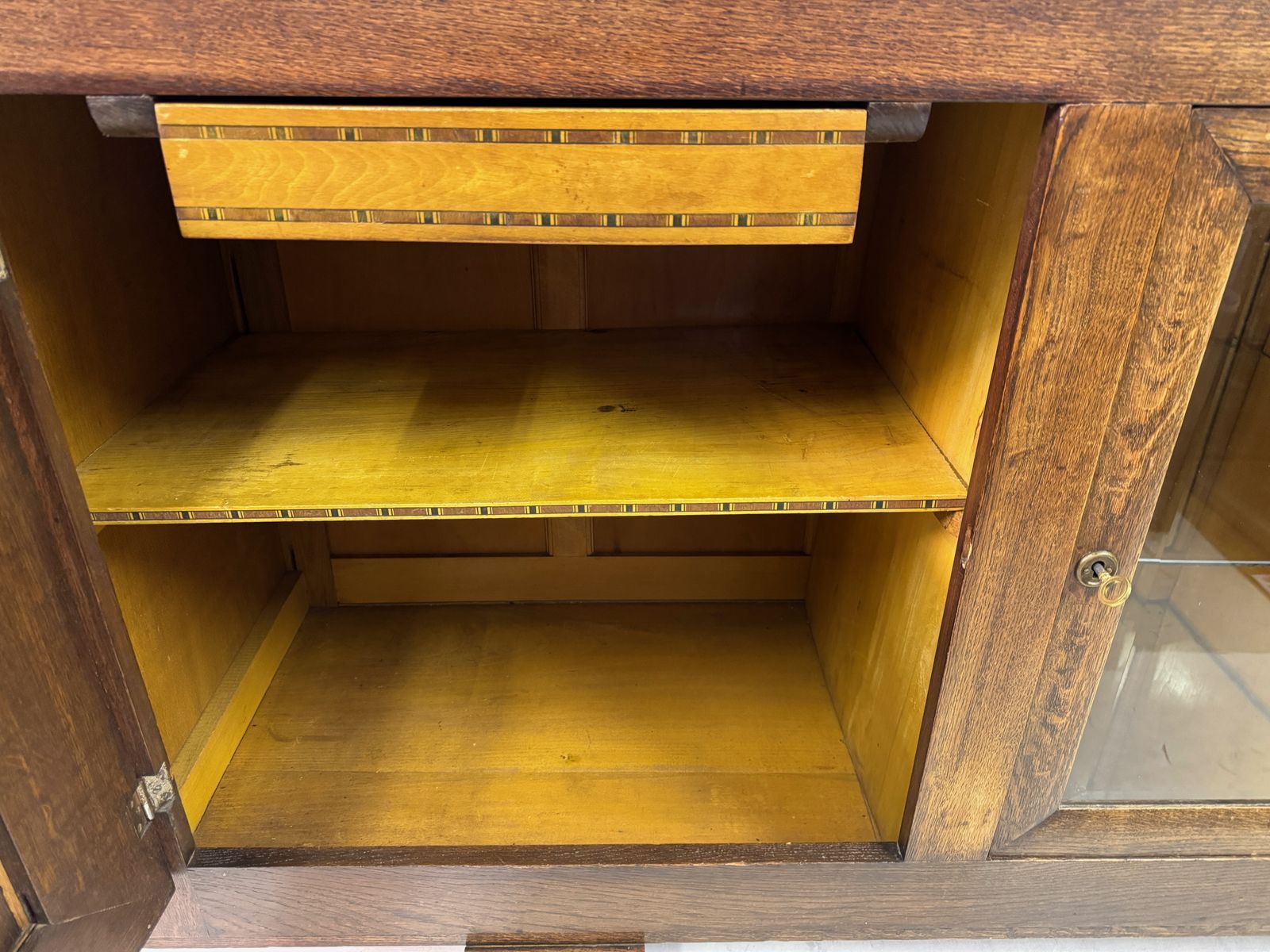 1930s Oak Sideboard By Gaston Poisson photo vinterior