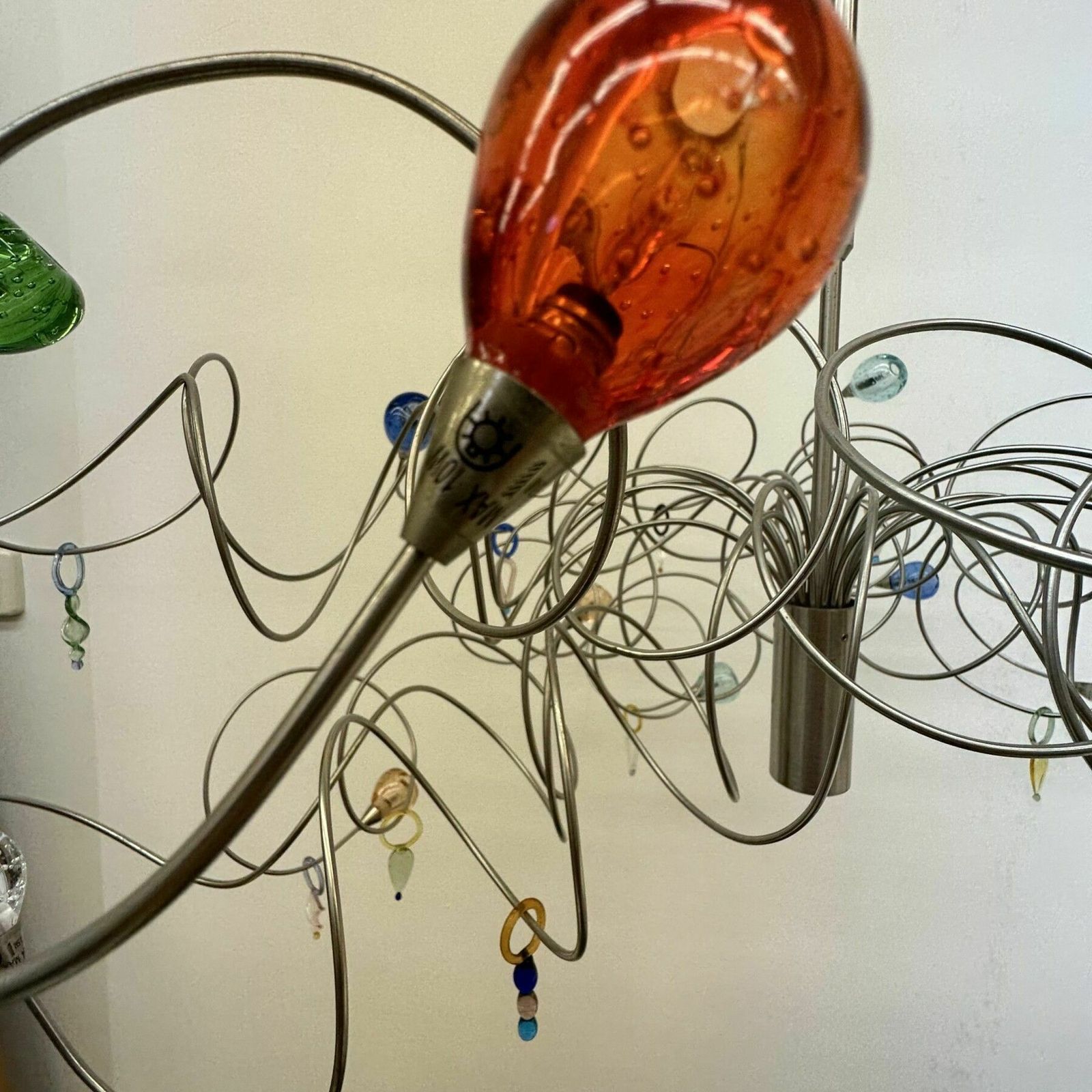Harco Loor Strawberry Design Hanglamp, Jaren 1990 photo Verlichting