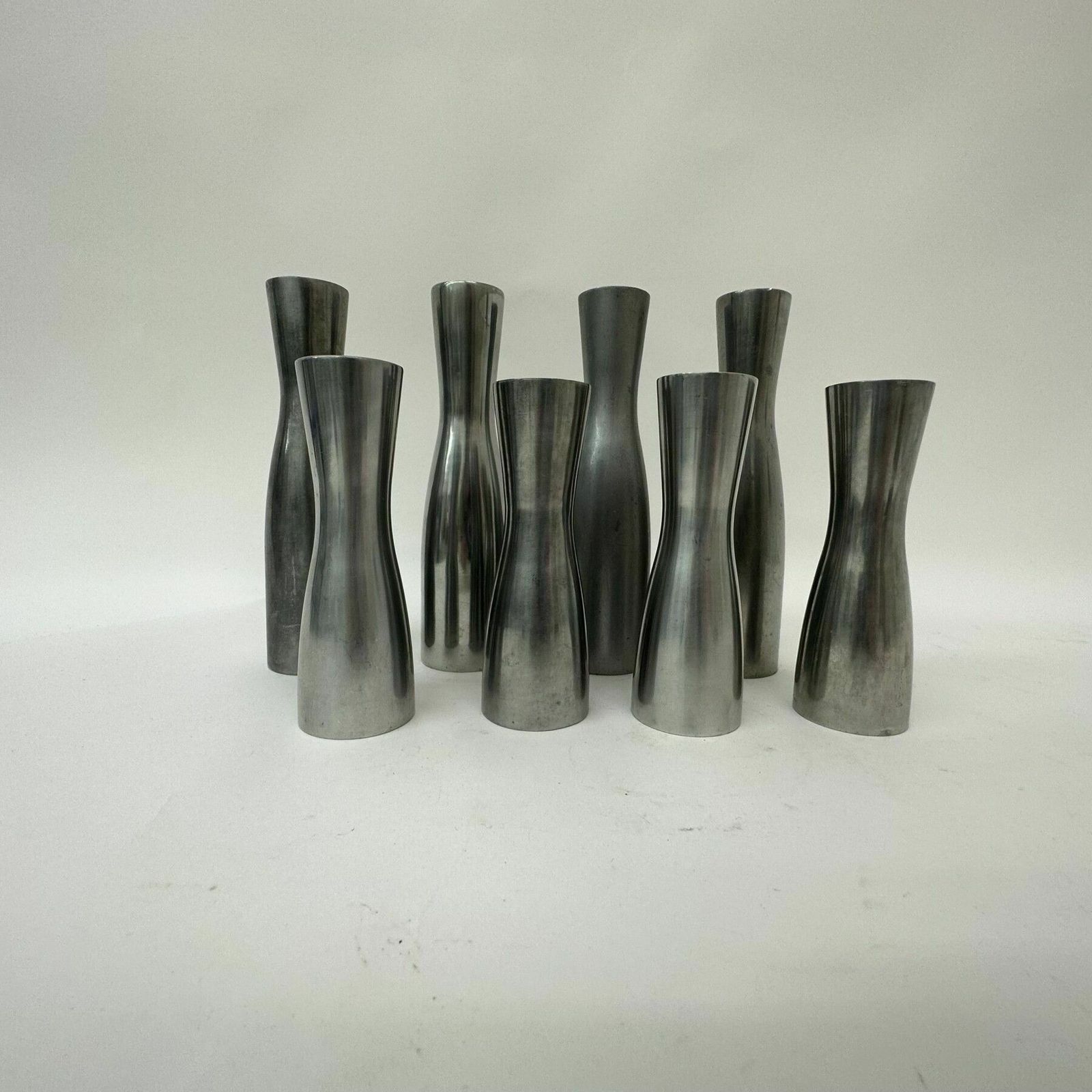 Set Of 8 Vintage Minimalist Ikea Candle Sticks By Erika Pekkari For Ikea 1990’s photo Home Decor