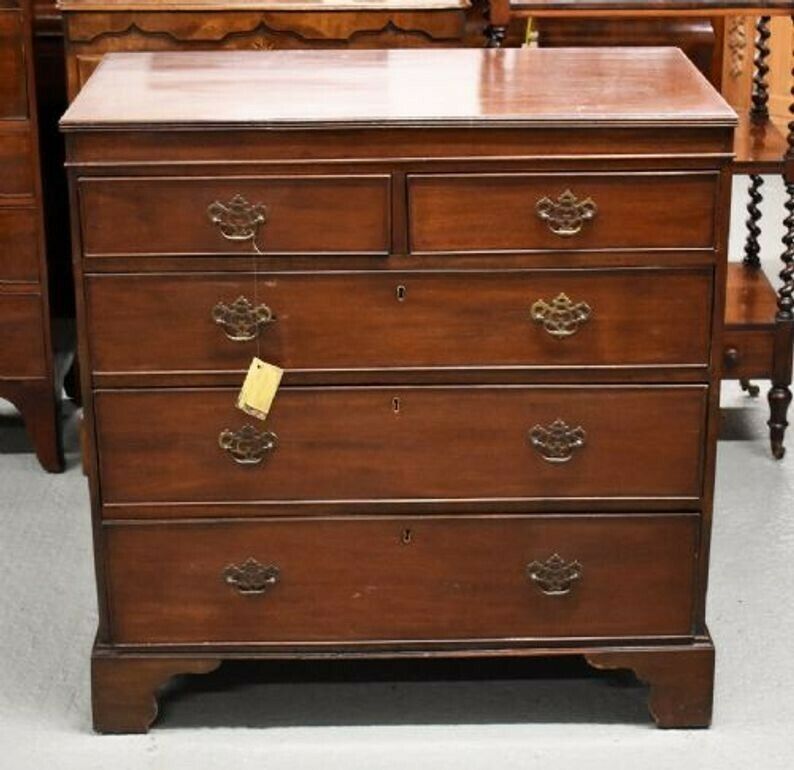 Antique Mahogany Chest Of Drawers photo furniture