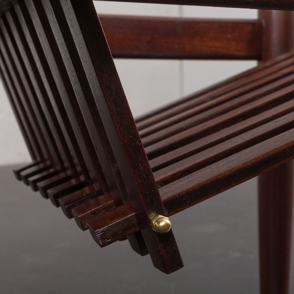 1578.0 Ico Parisi Rosewood And Mahogany Coffe Table, Italy 1960s. photo