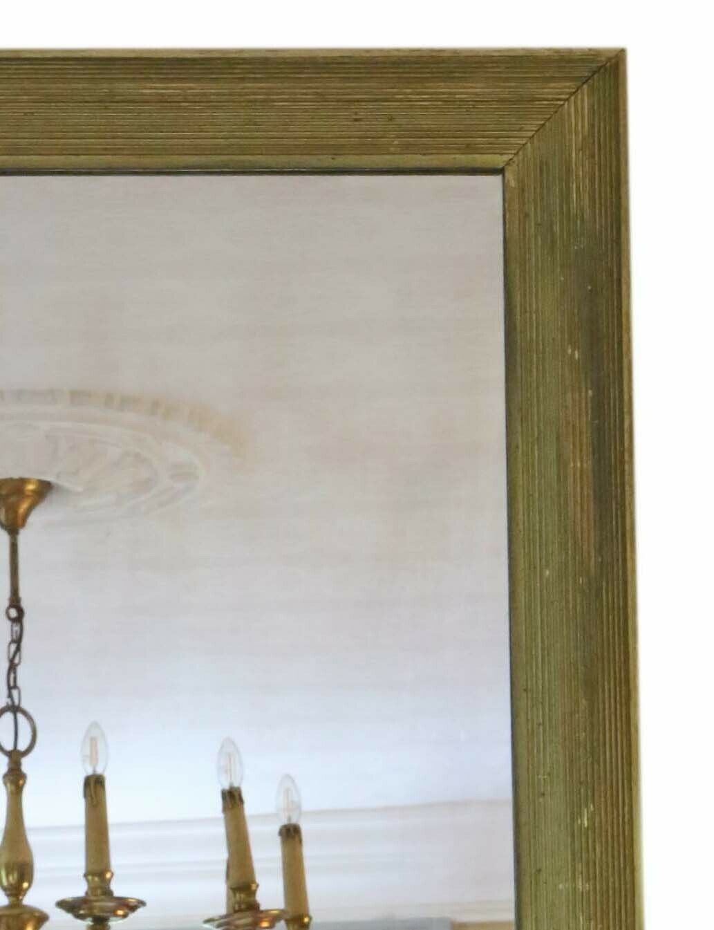 Large Quality Gilt Overmantle Or Wall Mirror From The Art Deco Period, Antique, Circa 1900 1920 photo for sale