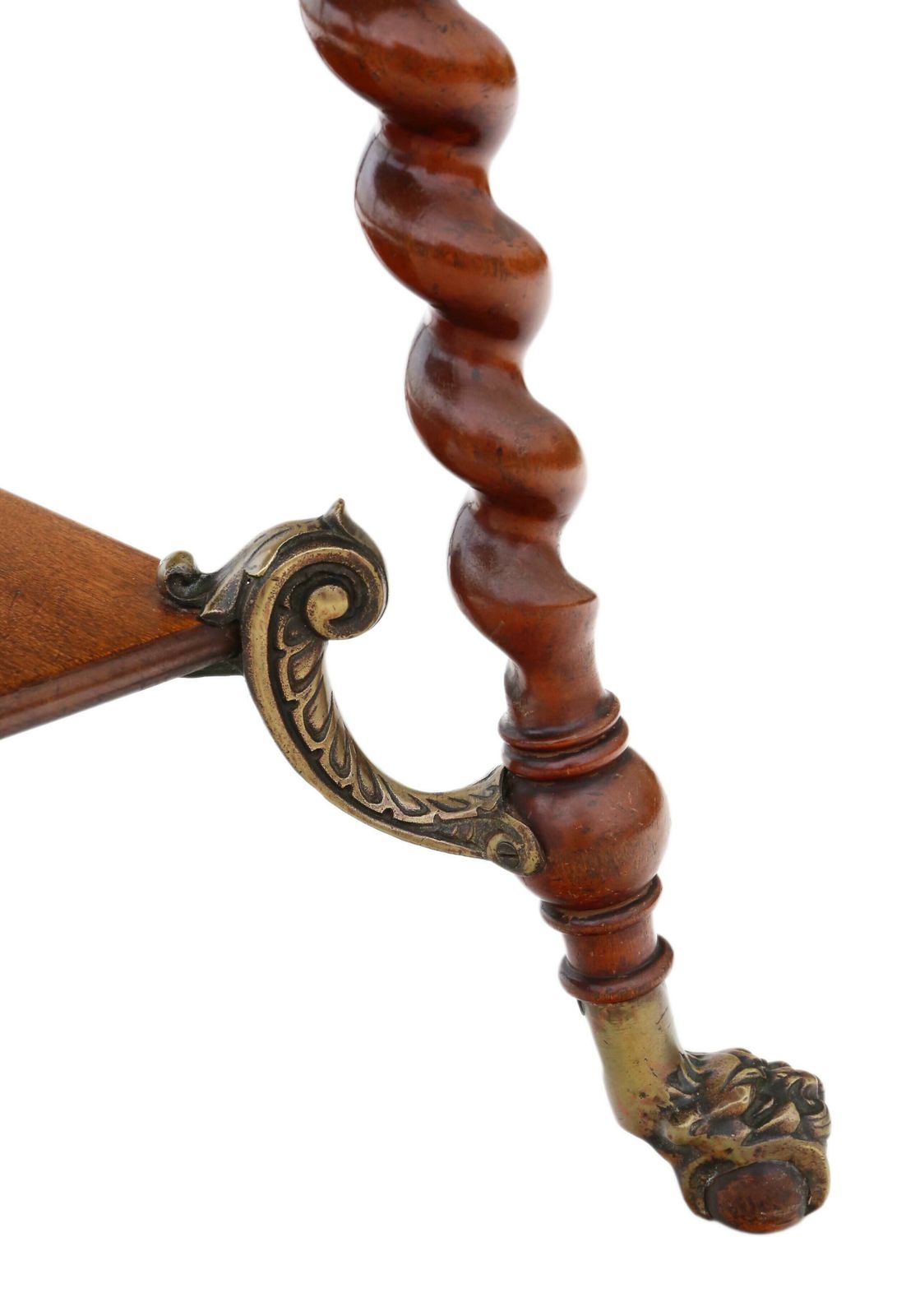 Fine Quality Victorian Red Walnut And Brass Centre Table From Circa 1880 1900, Antique photo 995.0