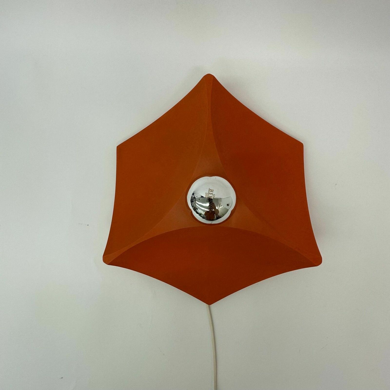 Hoffmeister Leuchten Wand /Plafondlamp, Ca. Jaren 1970, Duitsland