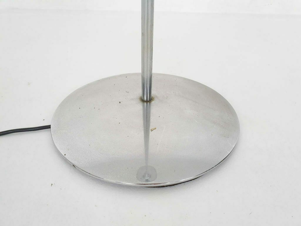 photo furniture Opaline Glass And Chrome Floor Lamp By Goffredo Reggiani Italy 1960s