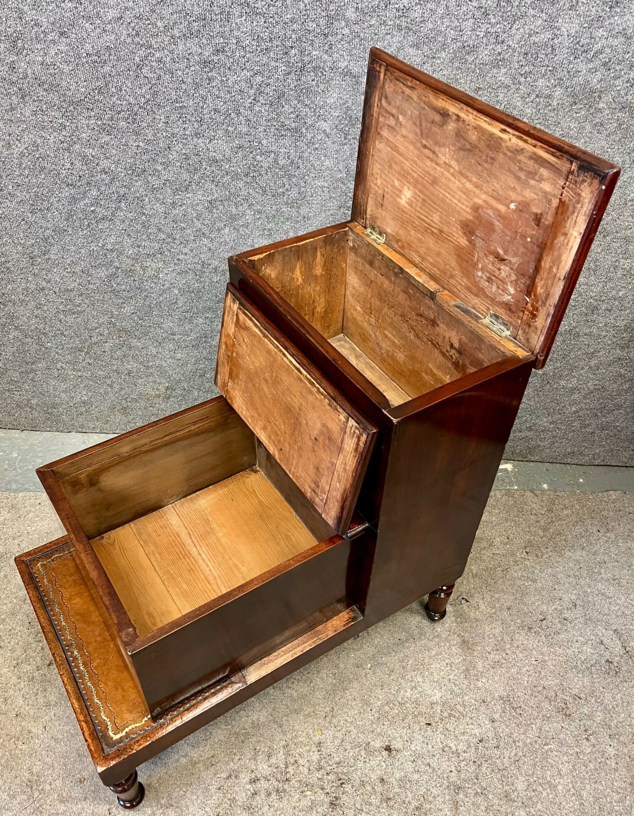 19th.Century Library Steps, 1800s photo furniture