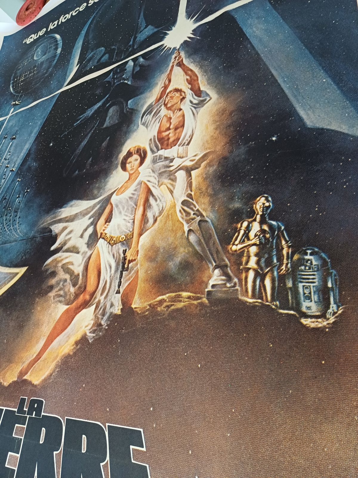 photo furniture Star Wars Cinema Poster 1977 1st Release 120 By 160