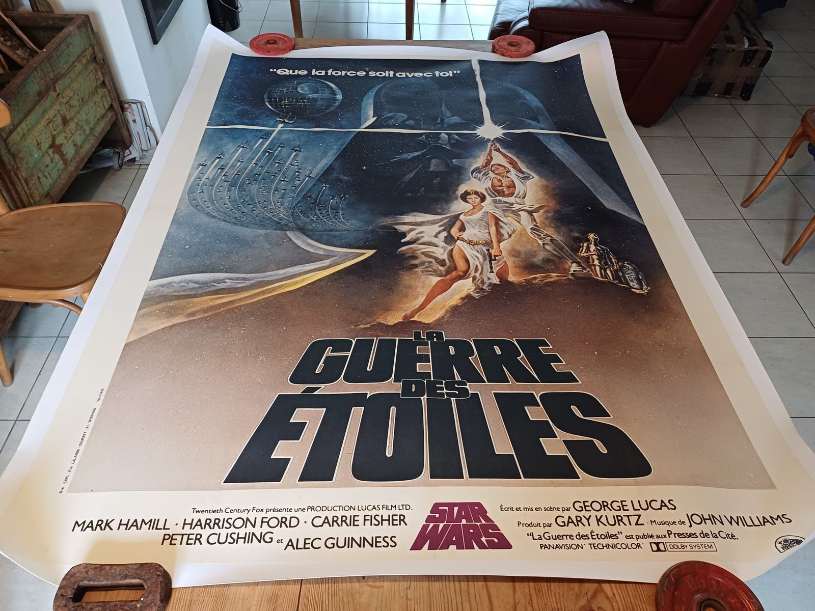 Star Wars Cinema Poster 1977 1st Release 120 By 160
