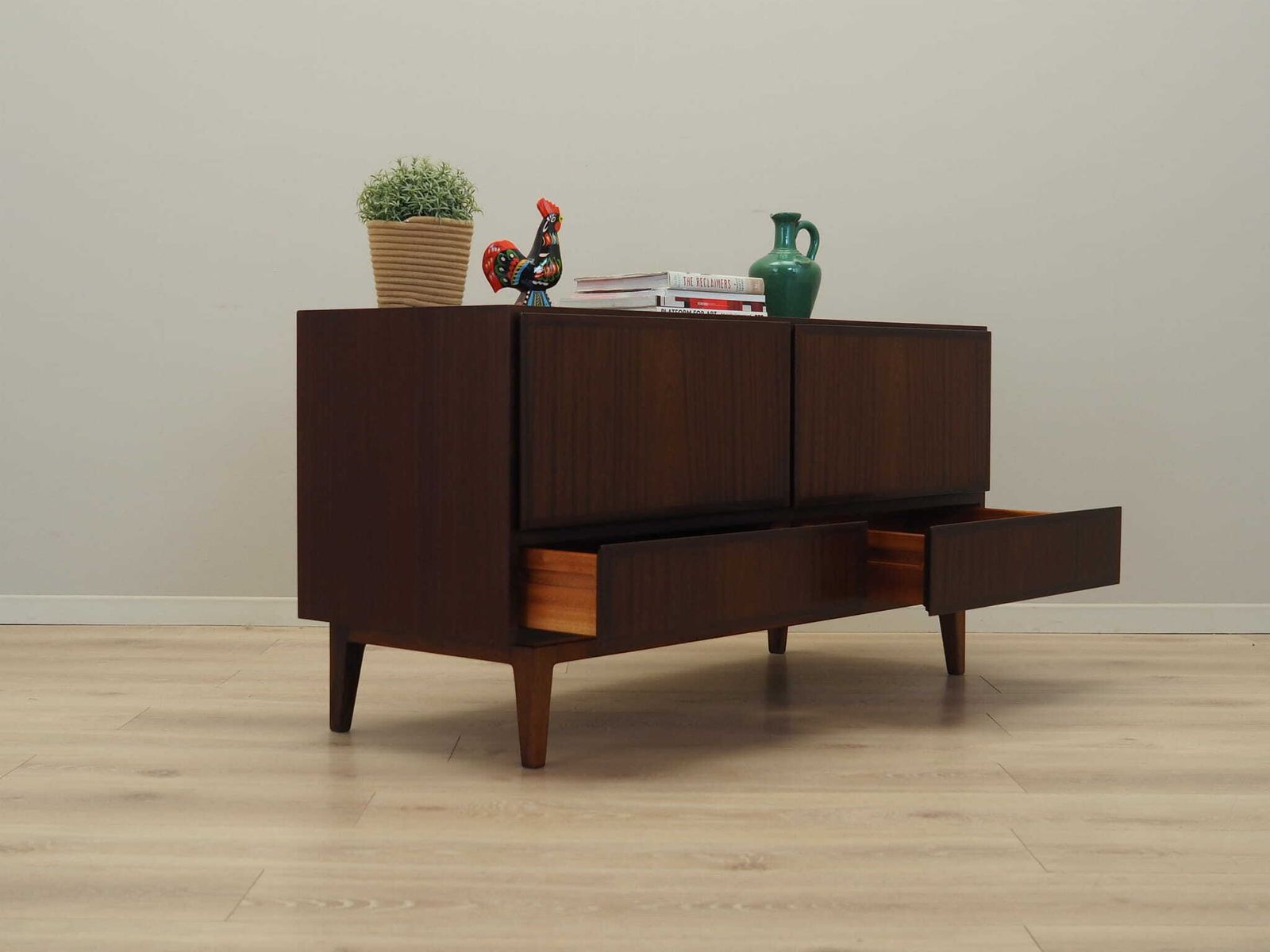 Ladekast Met Mahoniefineer, Deens Design, Jaren 1970 photo buy