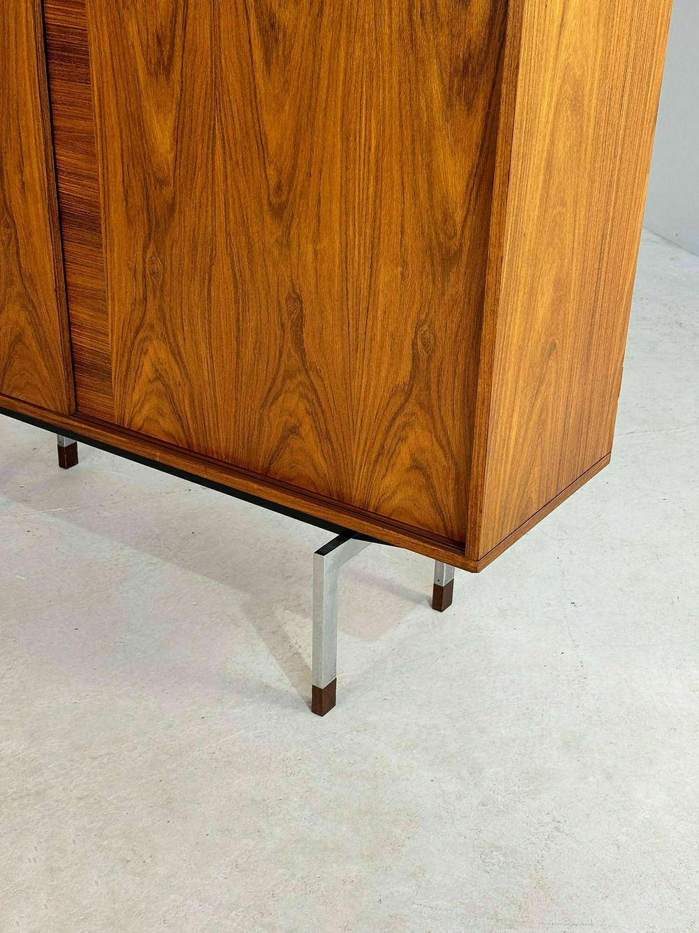 photo for sale Mid Century Bar Cabinet In Rosewood, Belform, 1950s