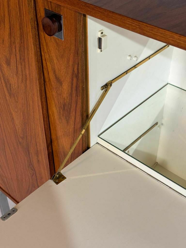 Furniture Mid Century Bar Cabinet In Rosewood, Belform, 1950s photo