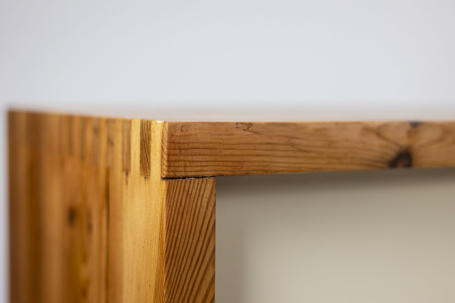 Furniture Ate Van Apeldoorn. Sideboard In Pitch Pine. 1970s. photo