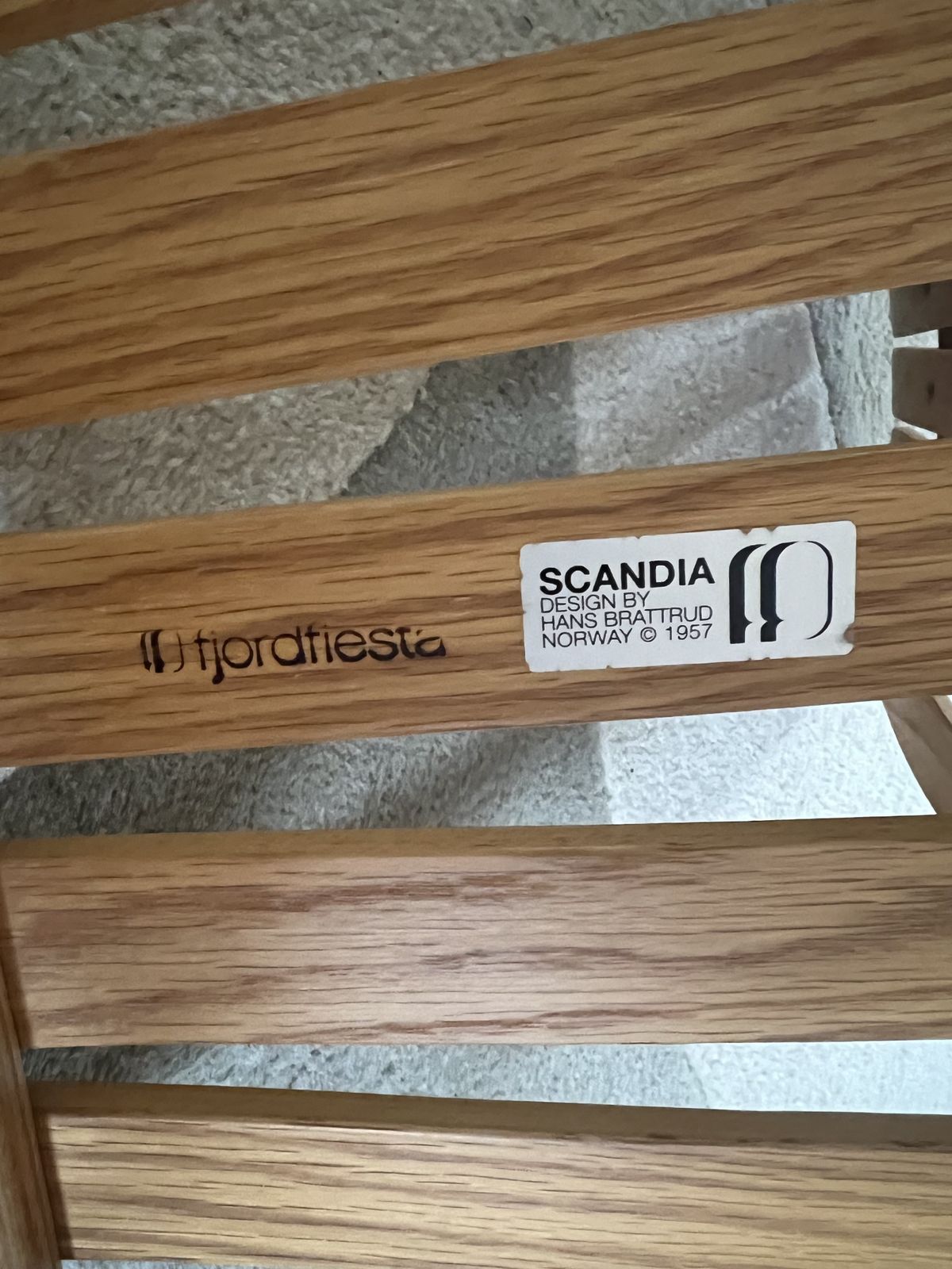 photo furniture Scandia Junior Oak Dining Chairs X6