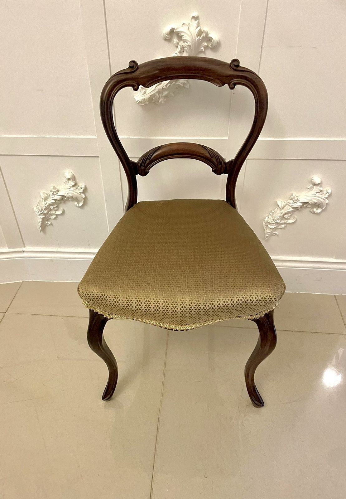 Set Of 6 Antique 19th Century Quality Rosewood Dining Chairs photo for sale
