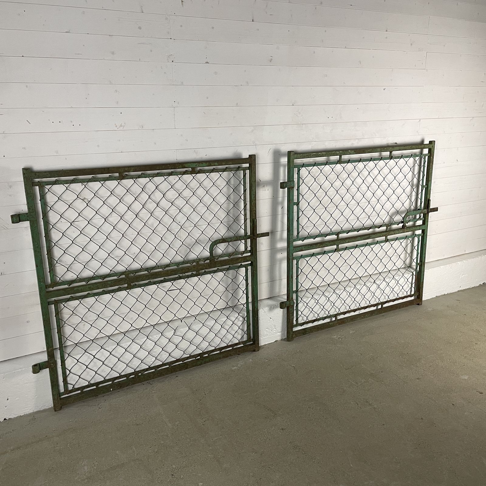 Two Reclaimed Steel Gates photo furniture