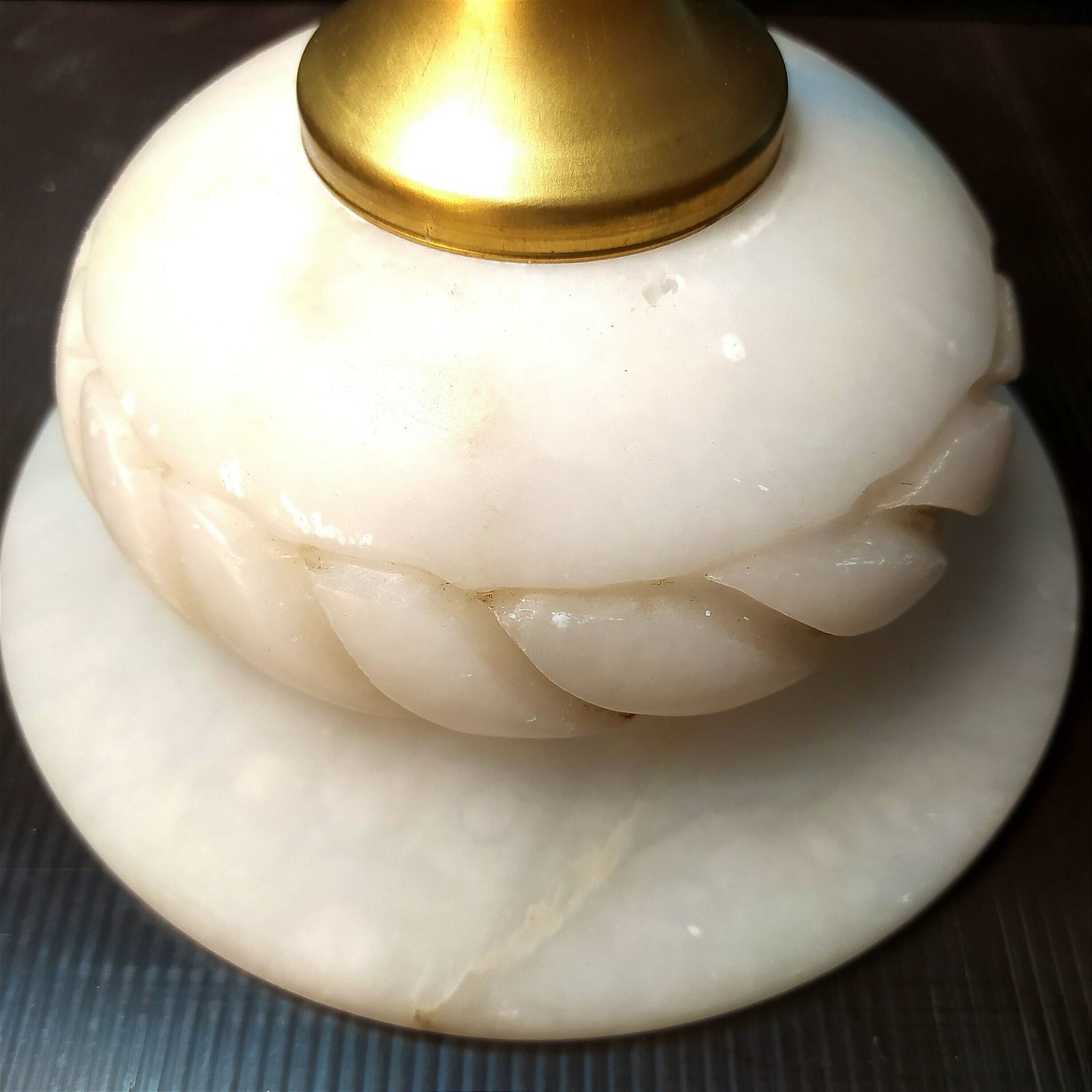Alabaster Pendant Light, 1990s photo buy