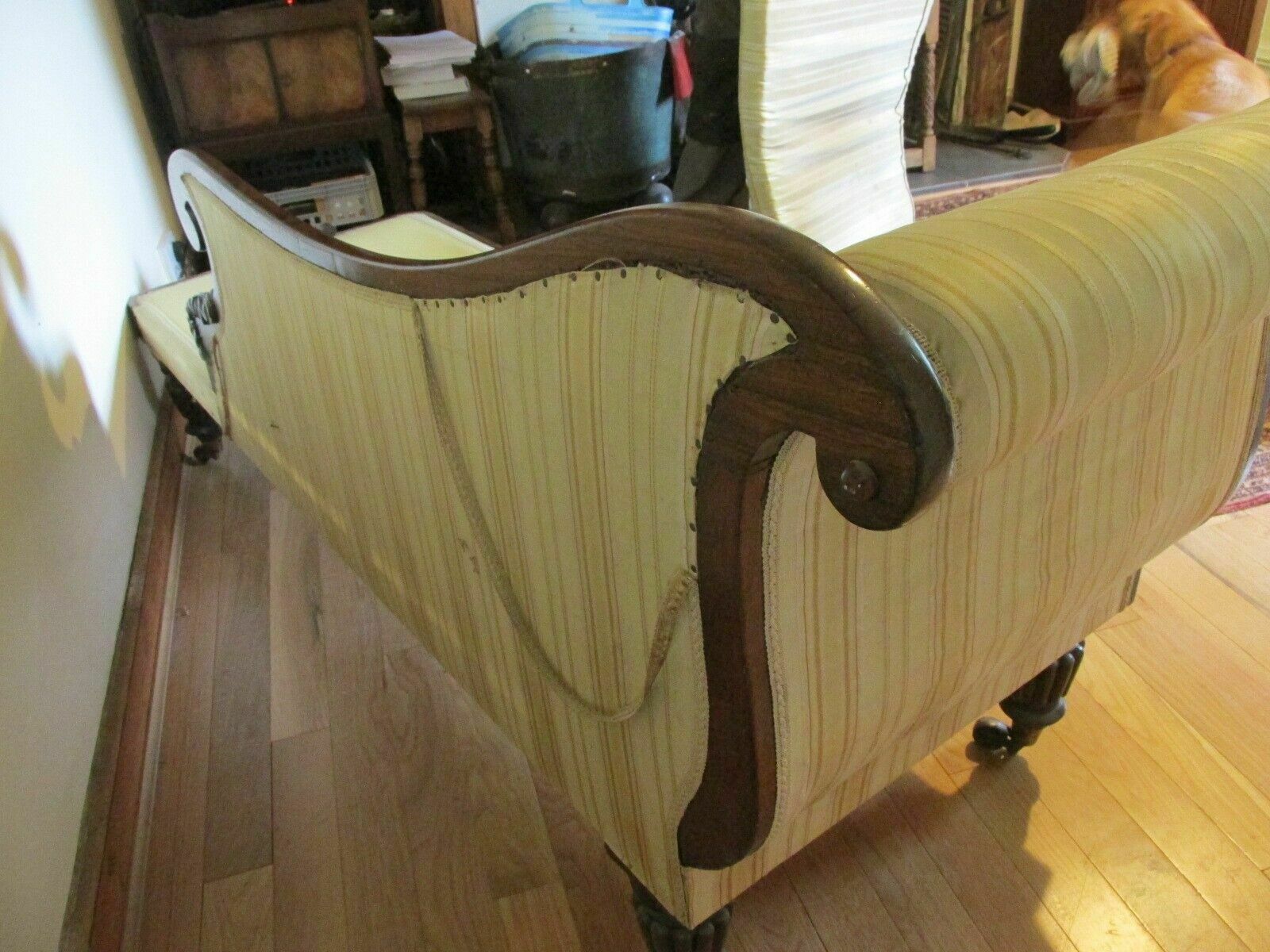 Victorian Rosewood Chaise Longue photo 675.0