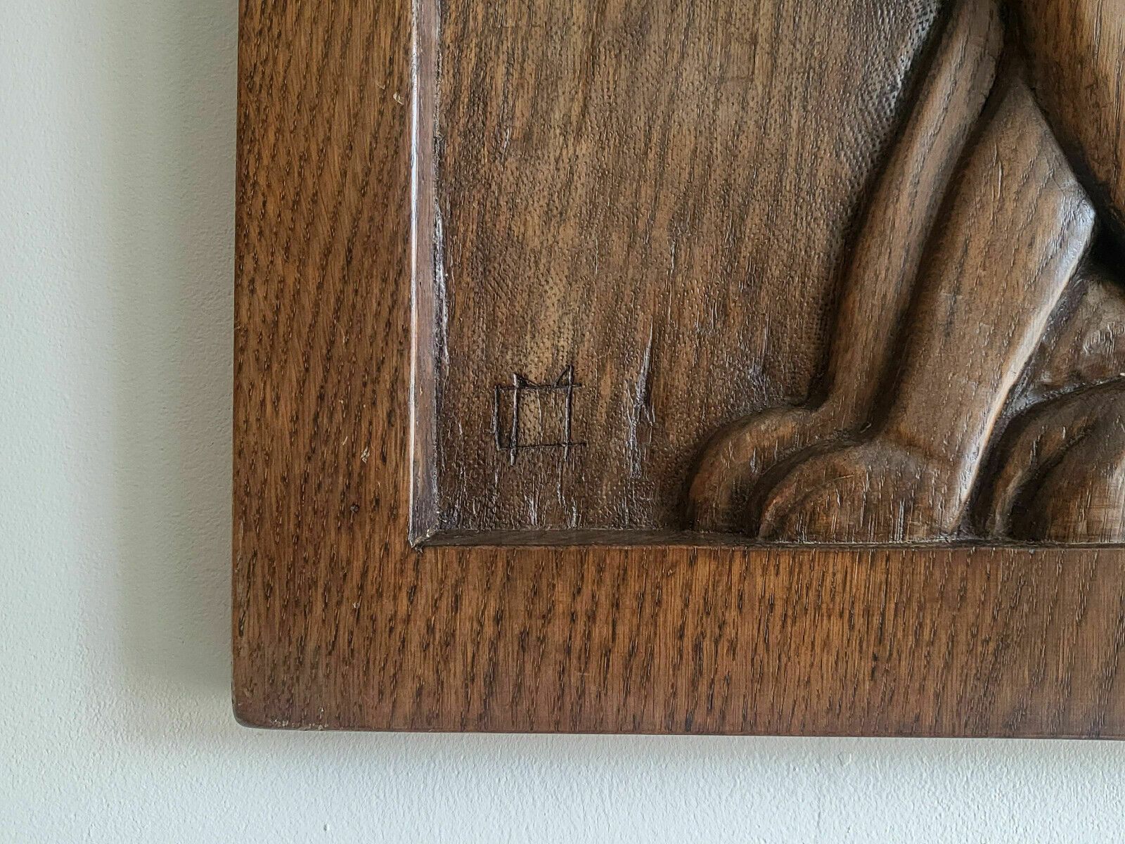 Fox Painting Vintage Carved Wooden Frame 1970 Low Relief Sculpture 70s Retro Fox Painting Vintage Carved Wooden Frame 1970 Low Relief Sculpture 70s Re photo Art