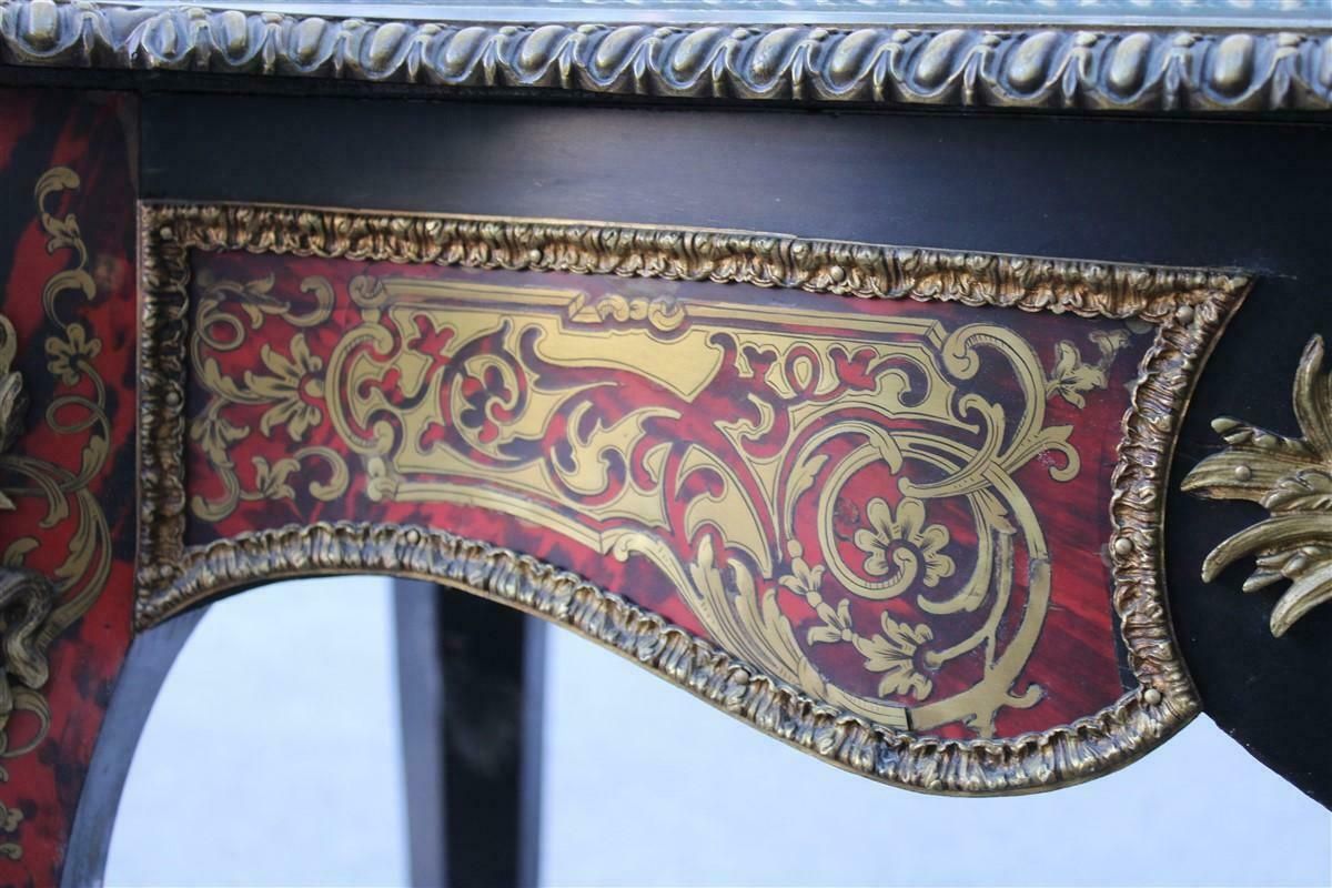 photo furniture Rare Boulle Desk Of Napoleon III 1860 France André Charles Boulle