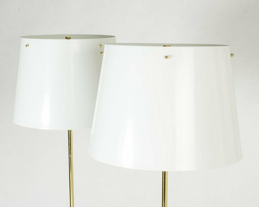 Vintage Floor Lamps By Josef Frank For Svenskt Tenn, 1950s photo Lighting