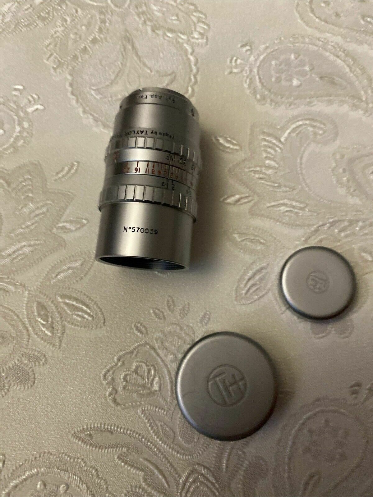 Bell Howell Model Gb 605 Double 8 Camera Cinekon 6.5mm F:1.8 Taylor Hobson #3 photo vintage