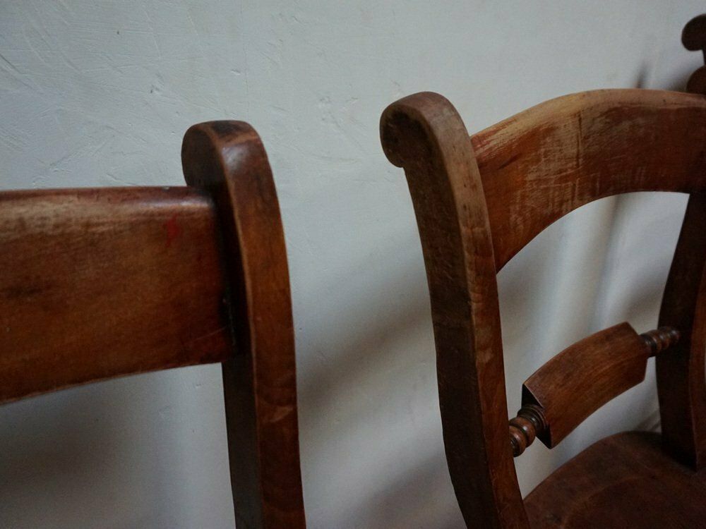 Oxford Windsor Bow Bar Back Chairs, 1850s, Set Of 5 photo Furniture
