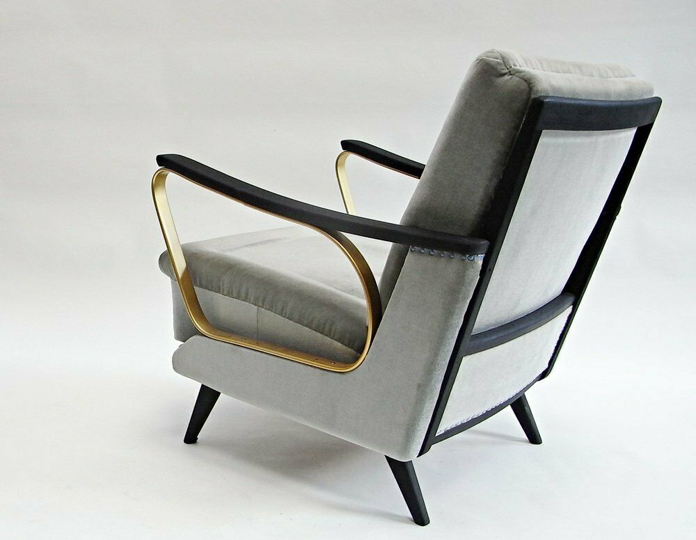 Carlo Armchair Made Of Velvet With Spring Cushions photo 950.0