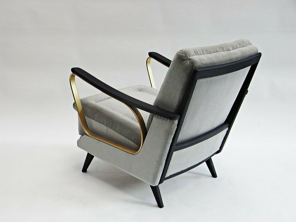 Carlo Armchair Made Of Velvet With Spring Cushions photo vinterior