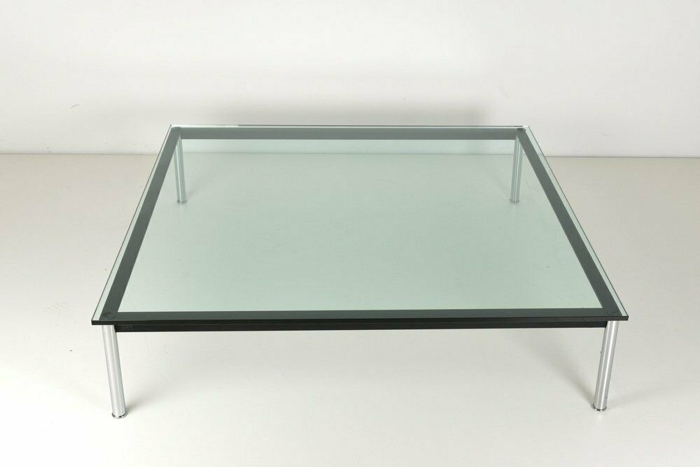 Low Side Table Lc 10 P By Le Corbusier For Cassina, Italy, 1980s photo 4851.0