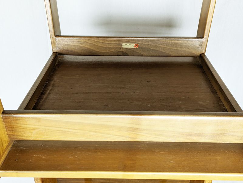 1450.0 Set Of 3 Walnut Nesting Low Tables Mod. 777 By Afra & Tobia Scarpa For Cassina, 1967 photo