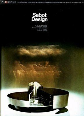 Harry's Bar Rotating Table By Massimo Papiri For Mario Sabot, Italy photo buy