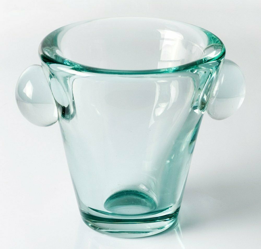 Art Deco Heavy Lead Crystal Vase From Daum Nancy, France, 1920s