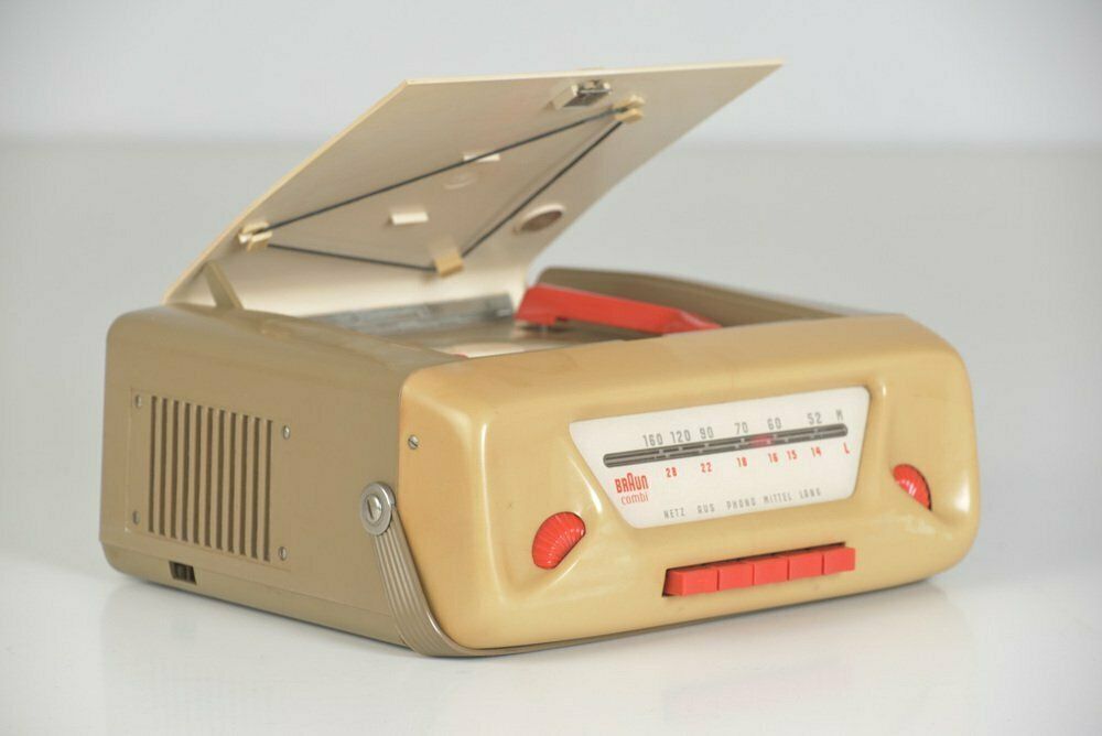 Home Decor Braun Radio Phono Combination By Wilhelm Wagenfeld For Braun, 1955 photo