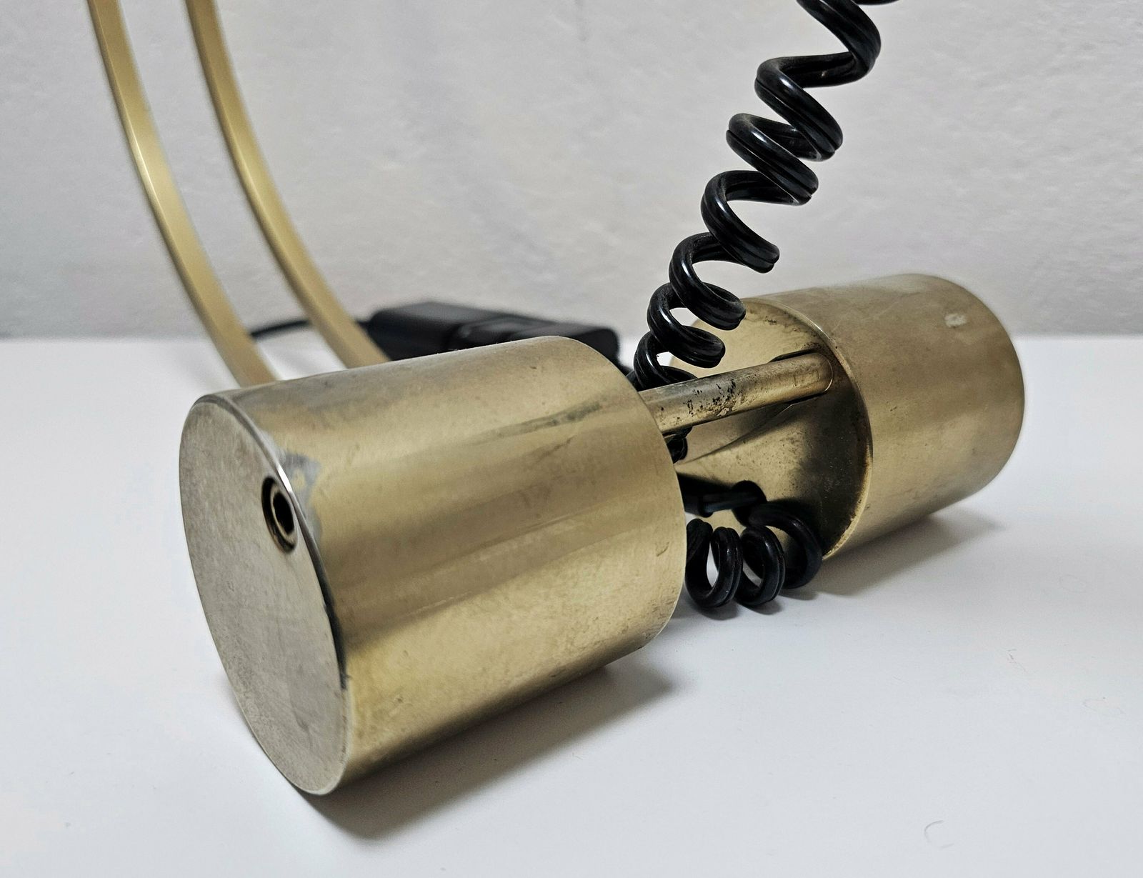 Very Rare Adjustable Bauhaus Lamp "Pendulum" Designed By Charles Martin For Woka // Made In Austria In 1930s photo vintage