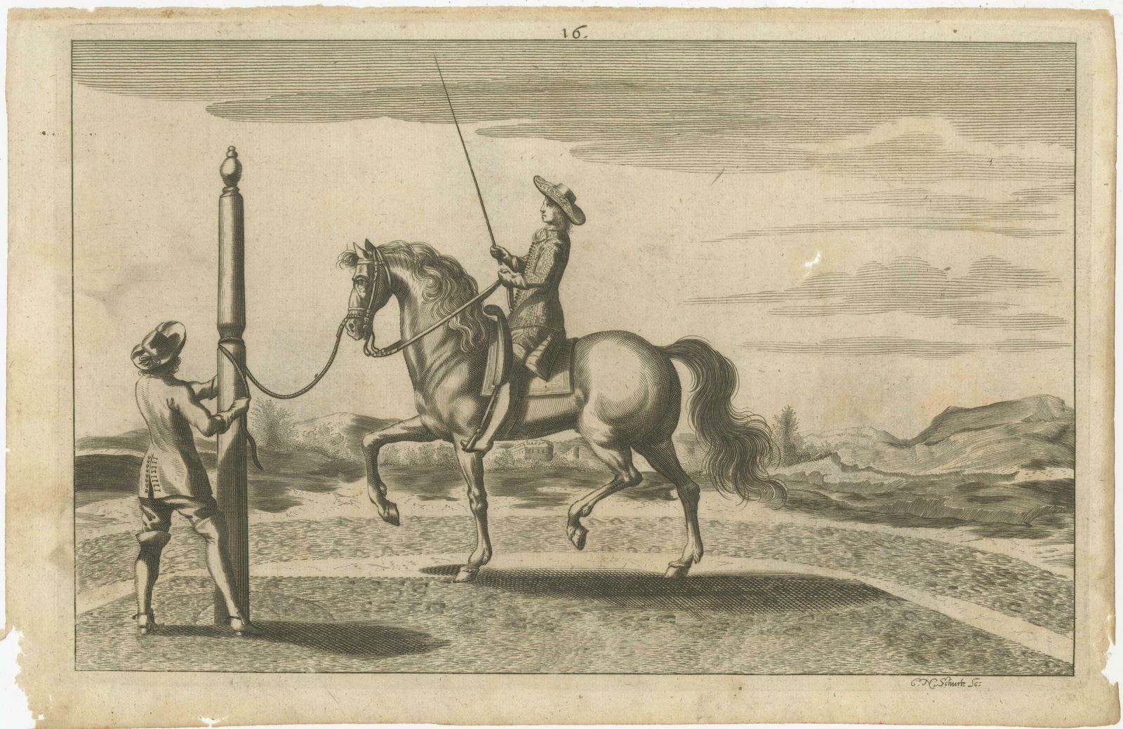 Set Of 10 Antique Horse Riding Prints photo Art