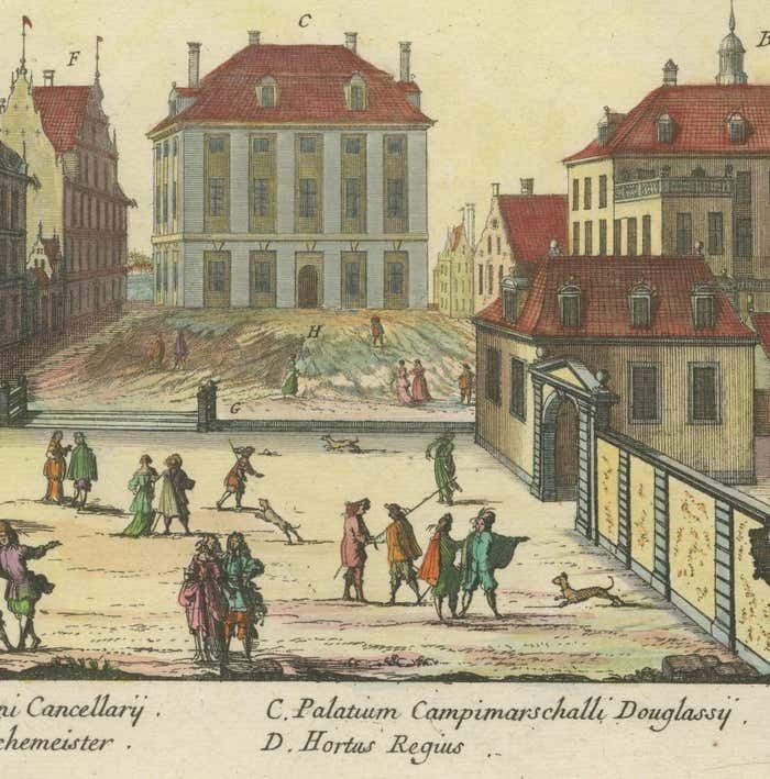 Noble Abode: The La Gardie Estate In Stockholm As Envisioned By Jean Marot, 1670 photo 690.0