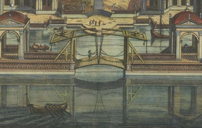 A Dahlberg View In Sweden From 'Suecia Antiqua Et Hodierna', 1693 photo for sale
