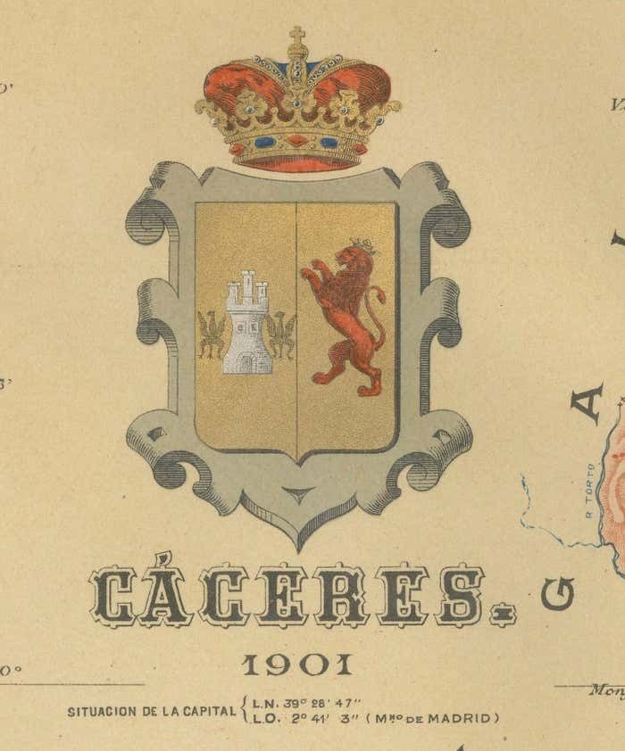 Cáceres 1901: Mapping The Crossroads Of Extremadura, Western Spain photo 337.0
