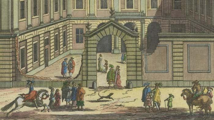 The Bååtska Palatset: A Stockholm Treasure By Dahlbergh, 1707 photo 523.0