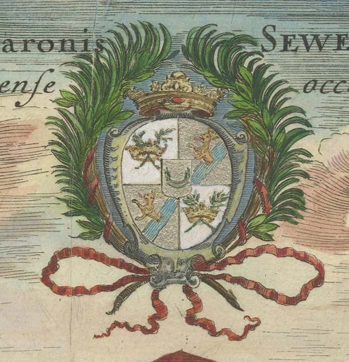 The Bååtska Palatset: A Stockholm Treasure By Dahlbergh, 1707 photo vinterior