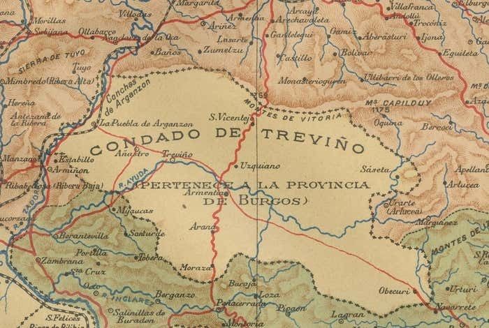 álava In Northern Spain: The Geography Of Basque Heritage And Terrain, 1902 photo Art